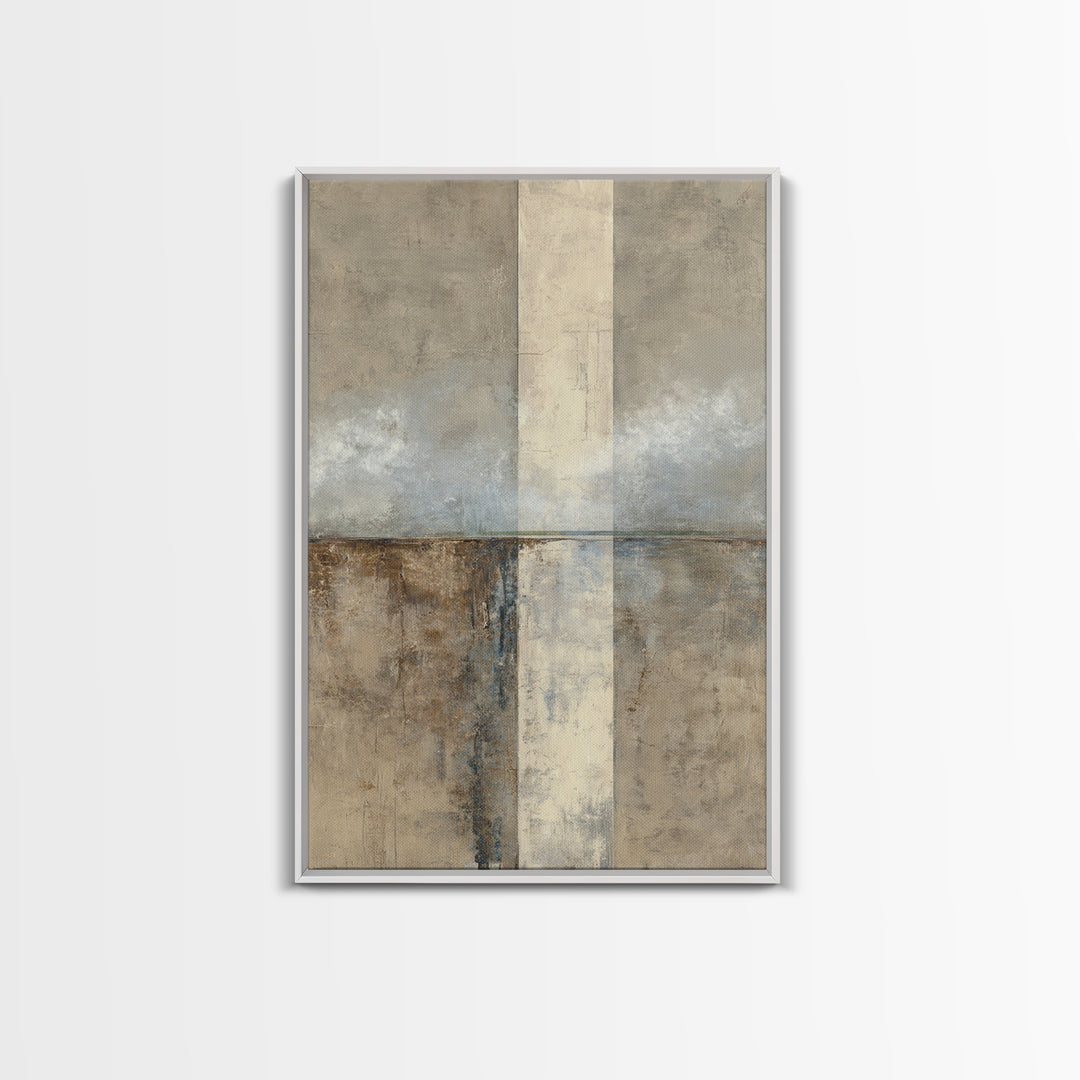 Luxury Monochrome Landscape Canvas Print, Hotel Art, Art Deco, Hotel Decor, Boutique, Minimalist Wall Art, Gallery Wall Art, HOT-2x3-62