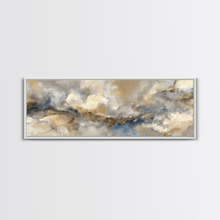 Abstract Marble Texture Canvas Print, Hotel Art, Beach House Decor, Hotel Decor, Abstract Art, Boutique, Contemporary Art, HOT-3x1-11