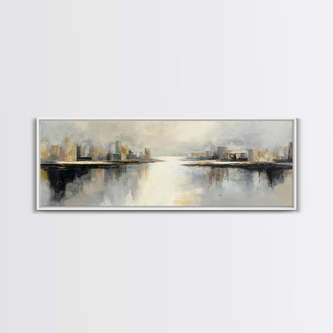 Large Calming Seascape Canvas Print, Hotel Art, Luxury Decor, Hotel Decor, Fine Art, Boutique, Art Prints, Hazbin Hotel, HOT-3x1-19