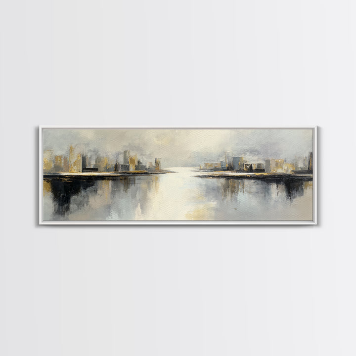 Large Calming Seascape Canvas Print, Hotel Art, Luxury Decor, Hotel Decor, Fine Art, Boutique, Art Prints, Hazbin Hotel, HOT-3x1-19