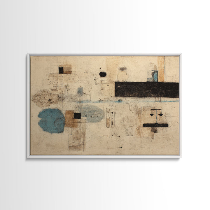 Simple Black Line Figure Framed Canvas Print, Hotel Art, Gallery Decor, Hotel Decor, Fine Art, Boutique, Wall Art, Home Decor, HOT-3x2-27