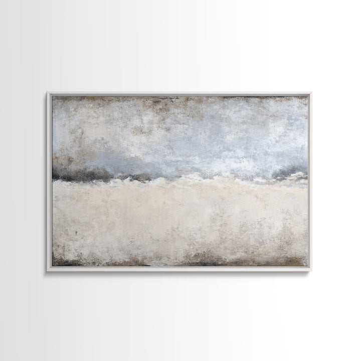 Sophisticated Neutral Abstract Framed Canvas Print, Hotel Art, Gallery Wall Set, Hotel Decor, Fine Art, Boutique, HOT-3x2-5