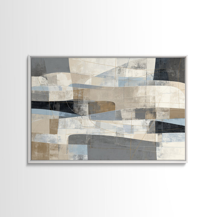 City Map Abstract Lines Without Readable Labels Canvas Print, Hotel Art, Beach Prints, Hotel Decor, Fine Art, Boutique, HOT-3x2-52