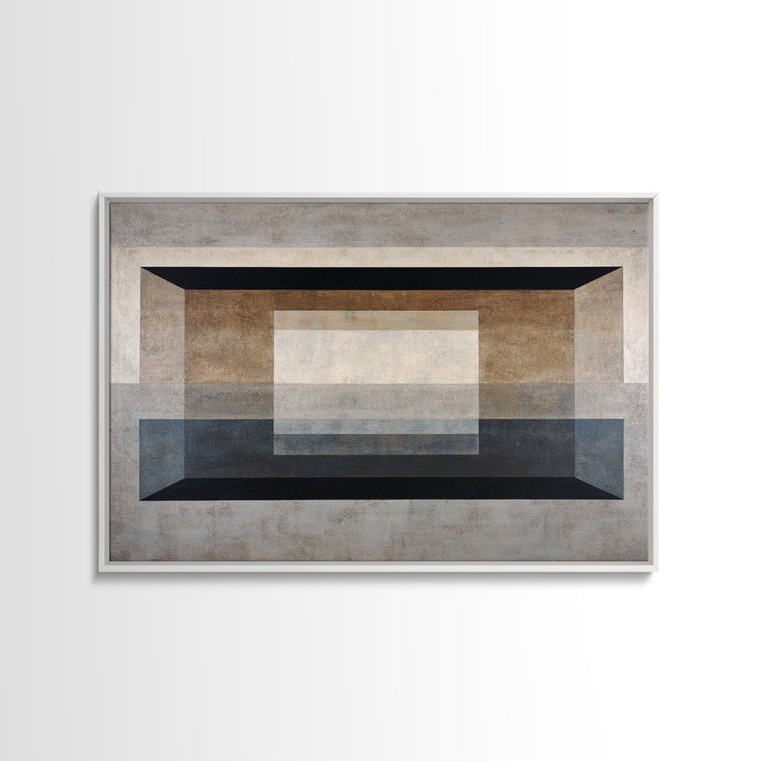 Modern Geometric Composition Canvas Print, Hotel Art, Abstract Art, Hotel Decor, Fine Art, Boutique, Gallery Wall Art, HOT-3x2-83