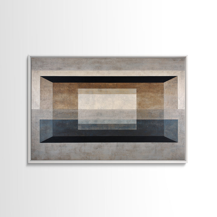 Modern Geometric Composition Canvas Print, Hotel Art, Abstract Art, Hotel Decor, Fine Art, Boutique, Gallery Wall Art, HOT-3x2-83