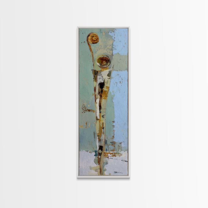 Luxury Black and Gold Beauty Emblem Canvas Print, Hair Salon Art, Wall Decor, Living Room Decor, Abstract Art, Style, HSA-1x3-60