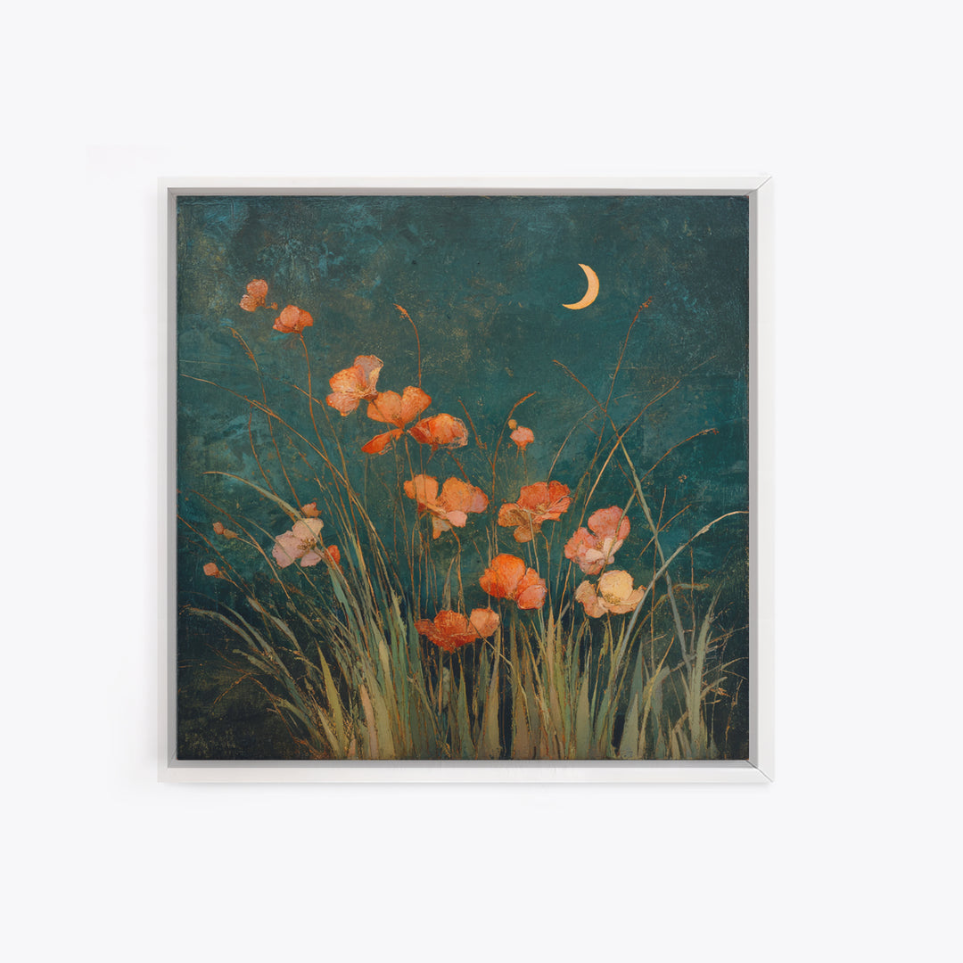 Dancers Suggested by Soft Moving Brushwork Canvas Print, Impressionist Art, Horizontal Wall Art, Living Room Decor, Impression, IMP-1x1-15