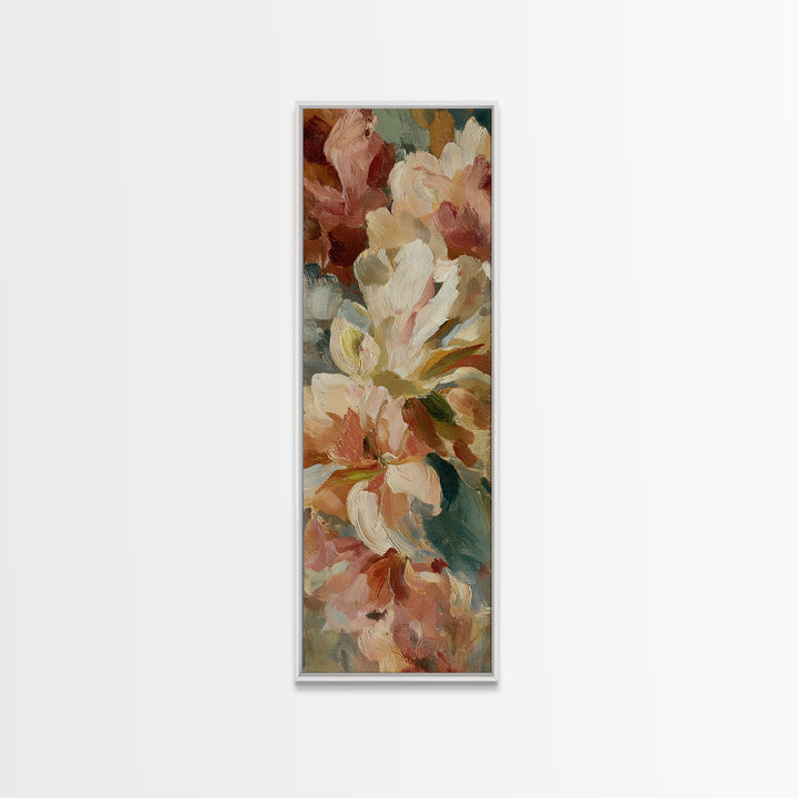 Still Life of Peaches Canvas Print, Impressionist Art, Textured Wall Art, Living Room Decor, Impression, Landscape Painting, IMP-1x3-35