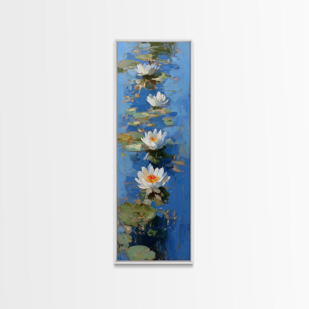Country Lane with Flickering Sunlight Canvas Print, Impressionist Art, Boho Decor, Living Room Decor, Oil Painting, Impression, IMP-1x3-82