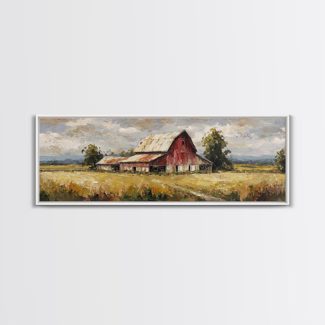 Country Lane with Flickering Sunlight Canvas Print, Impressionist Art, Modern Decor, Living Room Decor, Fine Art, Impression, IMP-3x1-14