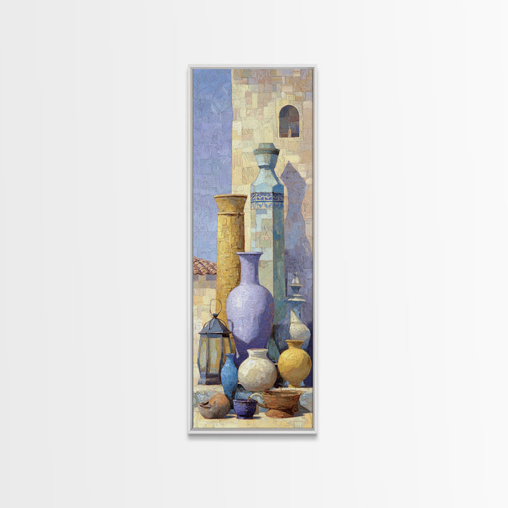 Venetian Canal Reflection Without City Crowd Canvas Print, Italian Villa Art, Digital Download Art, Living Room Decor, Villa, IVA-1x3-8