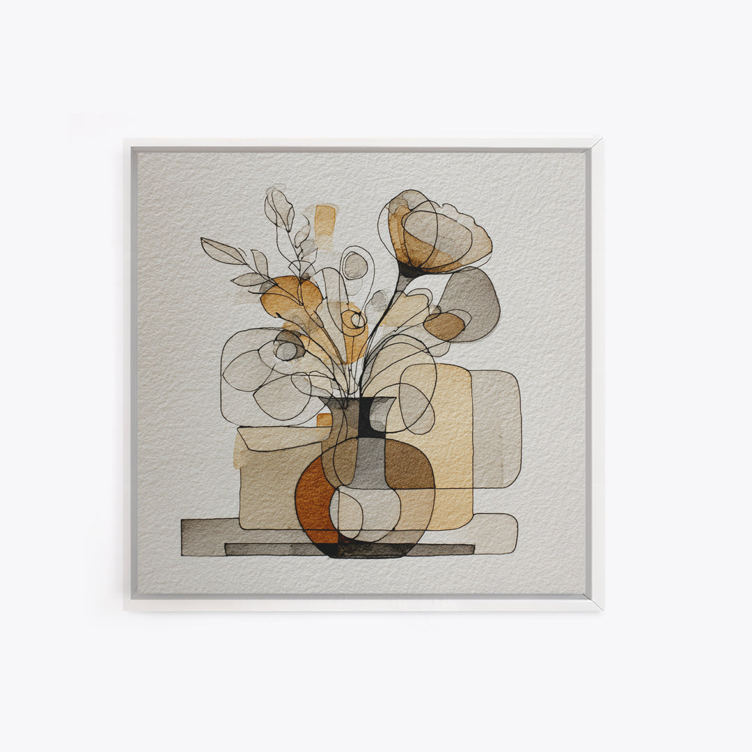 Minimal Nude Figure Canvas Print, Line Art, Minimalist Decor, Living Room Decor, Fine Art, Line, Boho Wall Art, Wall Art Print, LIN-1x1-9