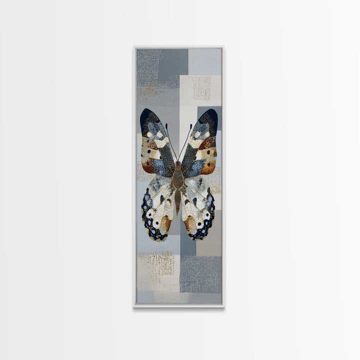 Line Art Butterfly Canvas Print, Line Art, Modern Decor, Living Room Decor, Abstract Art, Line, Contemporary Art, Wall Art, LIN-1x3-10