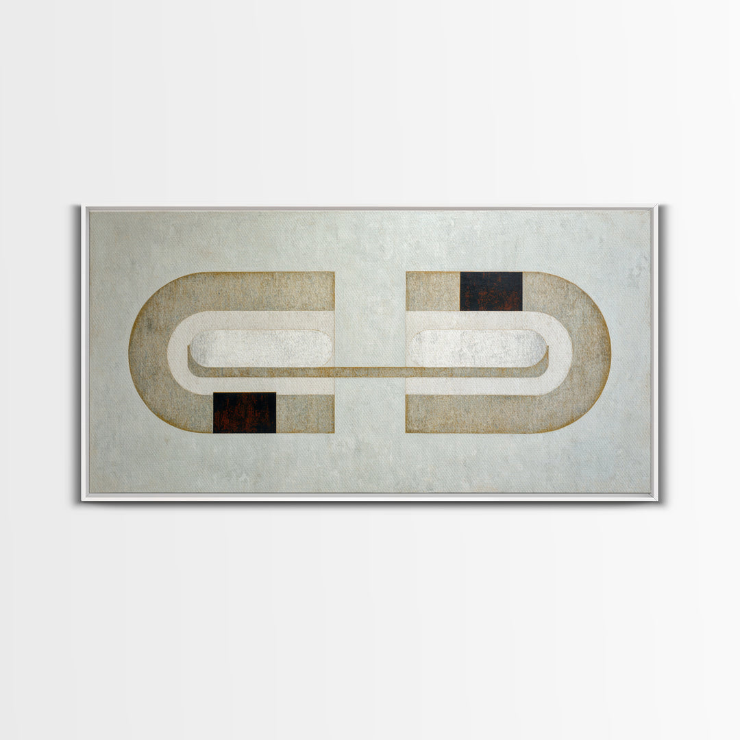 Minimal Nude Figure Canvas Print, Line Art, Jesus Wall Art, Living Room Decor, Oil Painting, Line, Statement Artwork, LIN-2x1-53