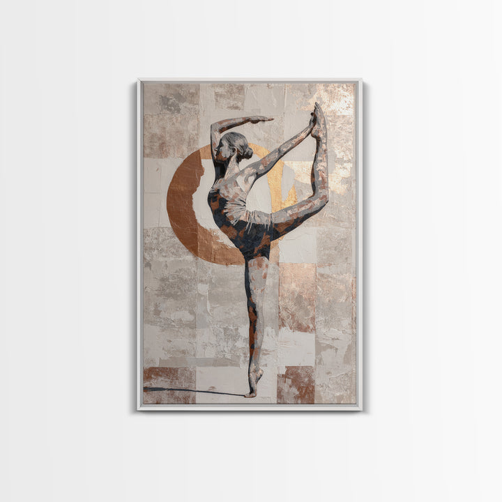 Single Line Yoga Pose Framed Canvas Print, Line Art, Boho Decor, Living Room Decor, Line, Minimalist Art, Modern Decor, LIN-2x3-25