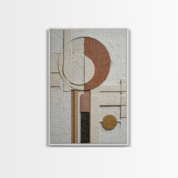 Minimal Nude Figure Framed Canvas Print, Line Art, Modern Art, Living Room Decor, Fine Art, Line, Neutral Decor, Fine Art Print, LIN-2x3-41