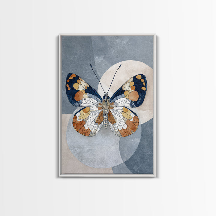 Line Art Butterfly Canvas Print, Line Art, Printable Art, Living Room Decor, Abstract Art, Line, Gallery Wall Art, LIN-2x3-54
