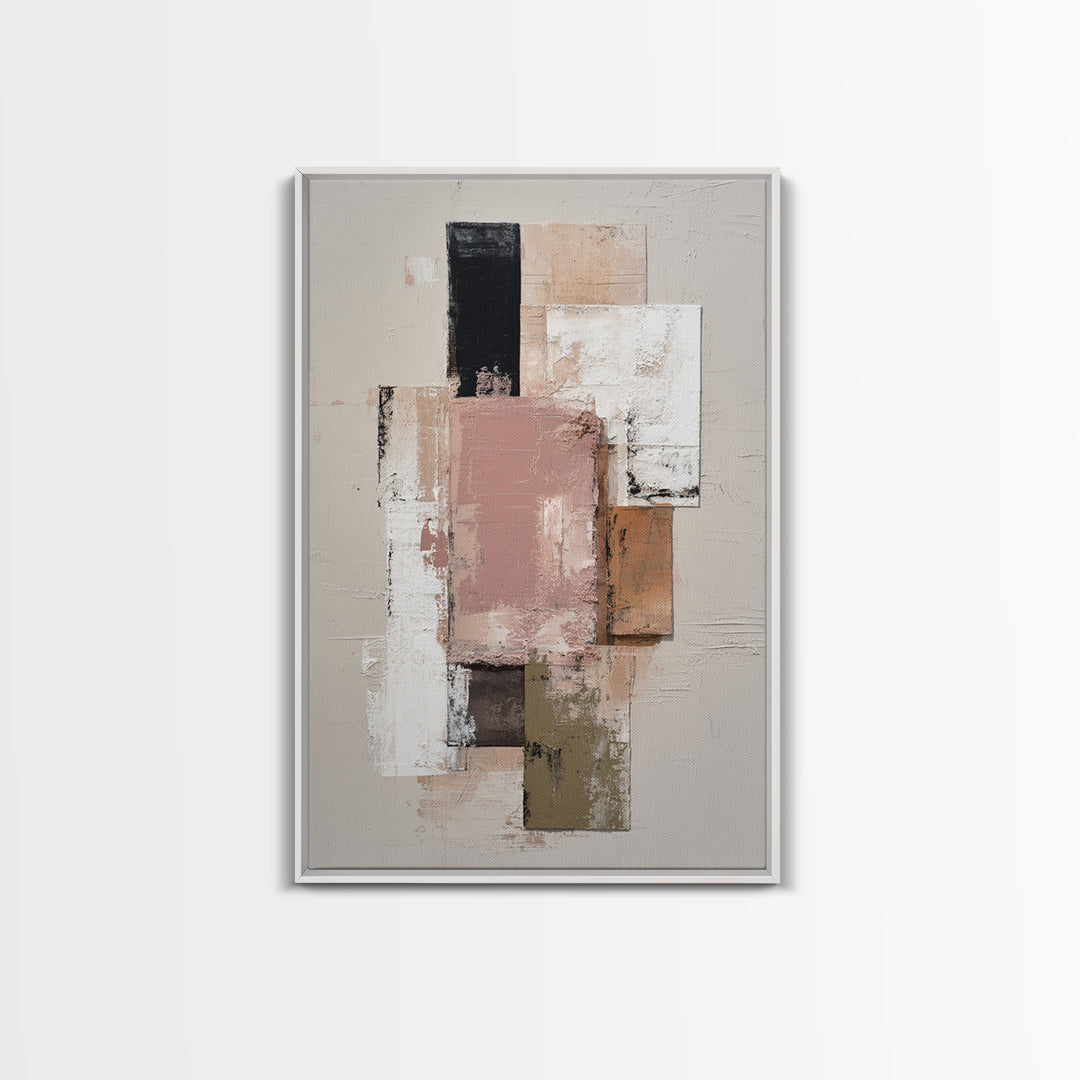 Minimal Nude Figure Canvas Print, Line Art, Gallery Wall Set, Living Room Decor, Fine Art, Line, Textured Painting, LIN-2x3-65