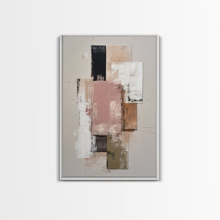 Minimal Nude Figure Canvas Print, Line Art, Gallery Wall Set, Living Room Decor, Fine Art, Line, Textured Painting, LIN-2x3-65