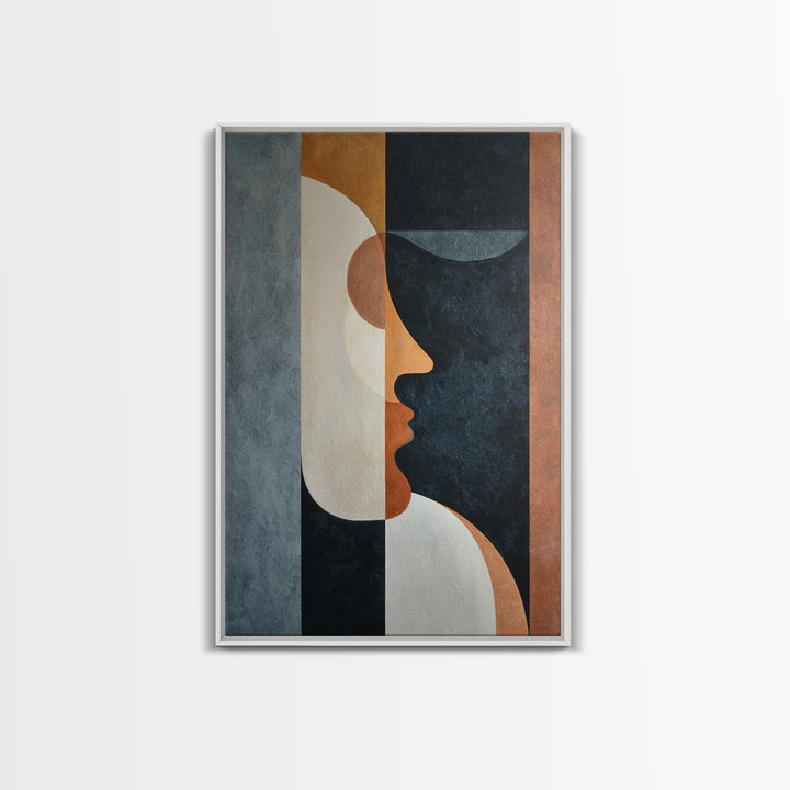 Minimal Nude Figure Framed Canvas Print, Line Art, Gallery Decor, Living Room Decor, Fine Art, Line, Home Decor, Wall Decor, LIN-2x3-89