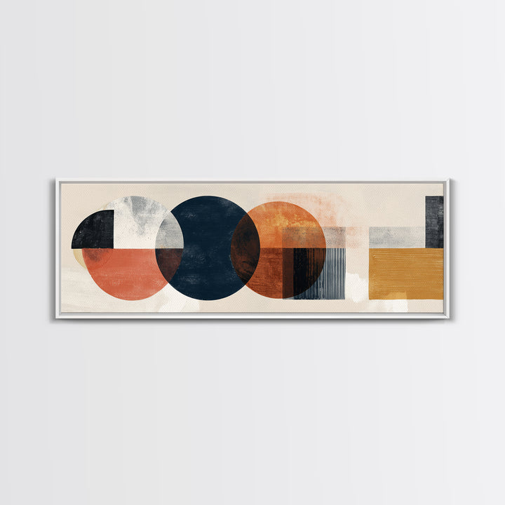Minimal Eyes and Nose Composition Canvas Print, Line Art, Fine Art Print, Living Room Decor, Abstract Art, Line, Wall Decor, LIN-3x1-54