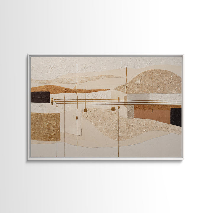 Single Line Violin and Bow Canvas Print, Line Art, Living Room Wall Art, Living Room Decor, Abstract Art, Line, LIN-3x2-75