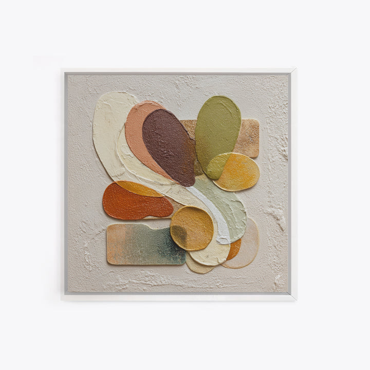 Abstract Organic Shapes Canvas Print, Living Room Art, Art Nouveau, Living Room Decor, Abstract Art, Living, Modern Wall Art, LIR-1x1-15