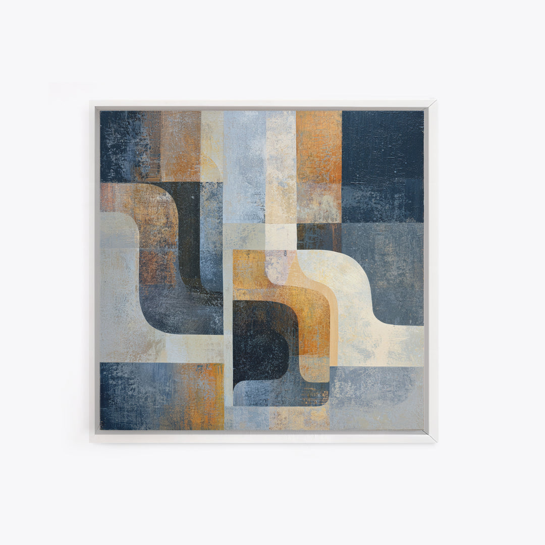 Monochrome Stone Texture Abstraction Canvas Print, Living Room Art, Luxury Decor, Living Room Decor, Abstract Art, Living, LIR-1x1-69