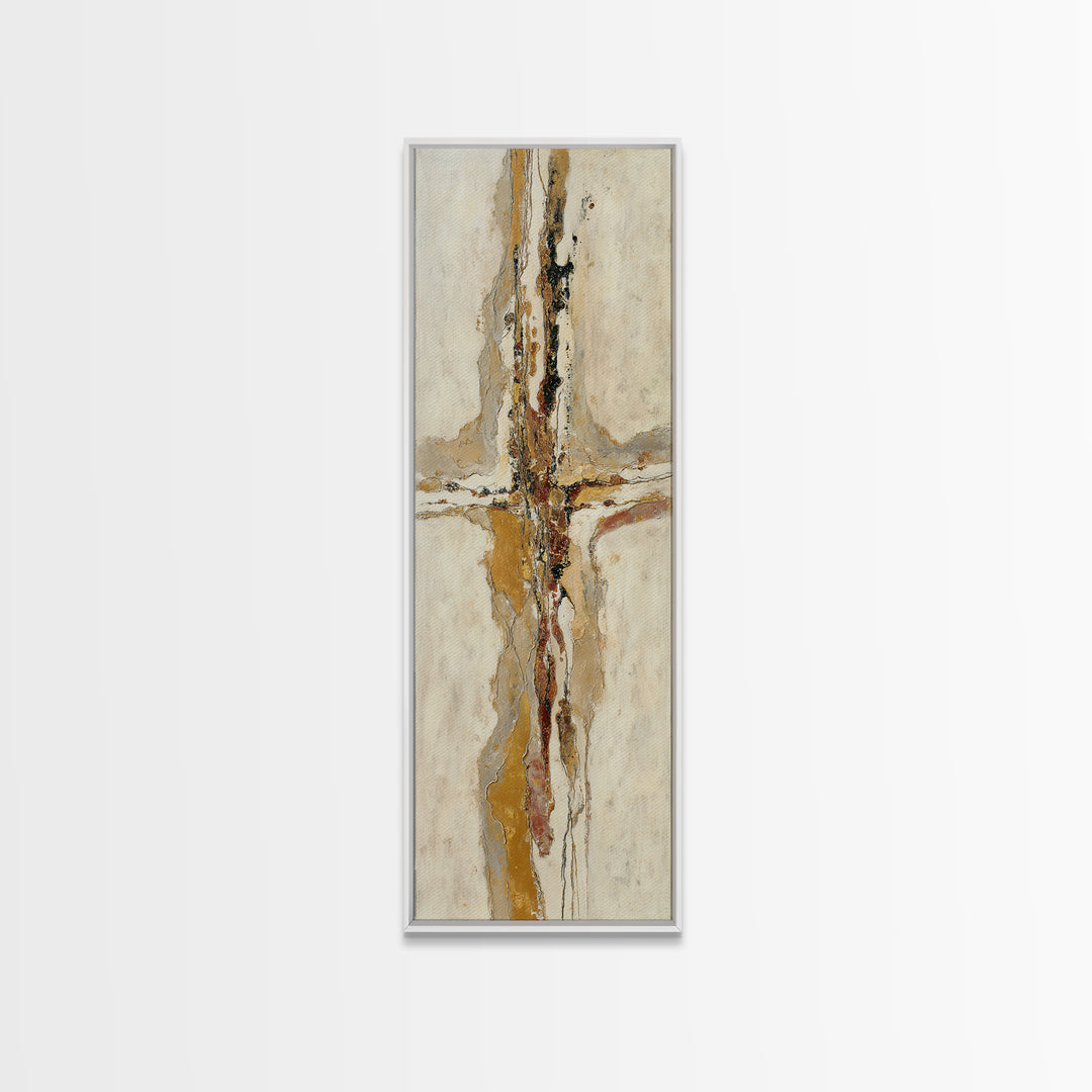 Large Statement Abstract Canvas Print, Living Room Art, Minimalist Decor, Living Room Decor, Fine Art, Living, LIR-1x3-13