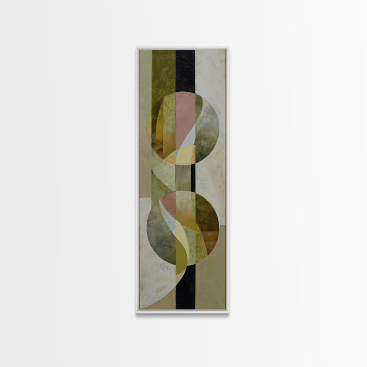 Abstract Organic Shapes Canvas Print, Living Room Art, Art Nouveau, Living Room Decor, Abstract Art, Living, Modern Wall Art, LIR-1x3-27