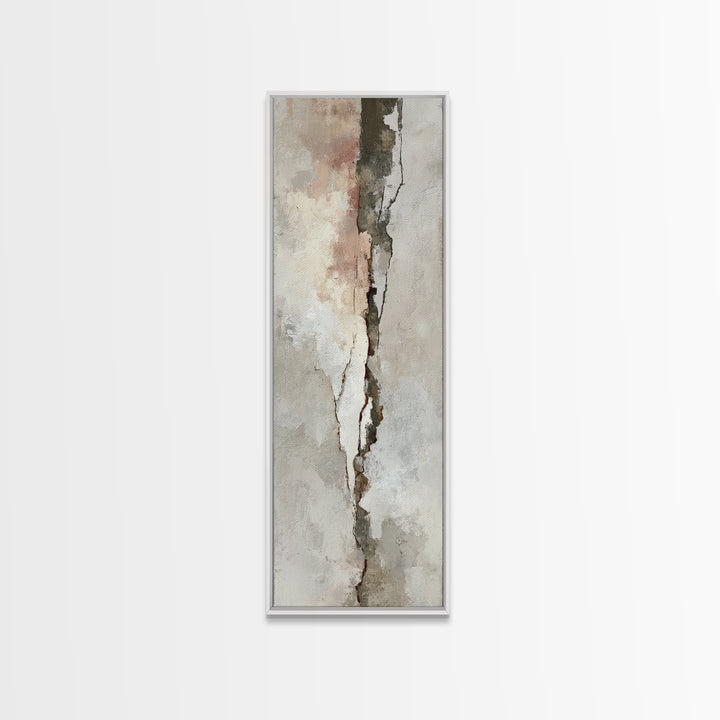 Oversized Line Figure Framed Canvas Print, Living Room Art, Textured Painting, Living Room Decor, Fine Art, Living, LIR-1x3-53