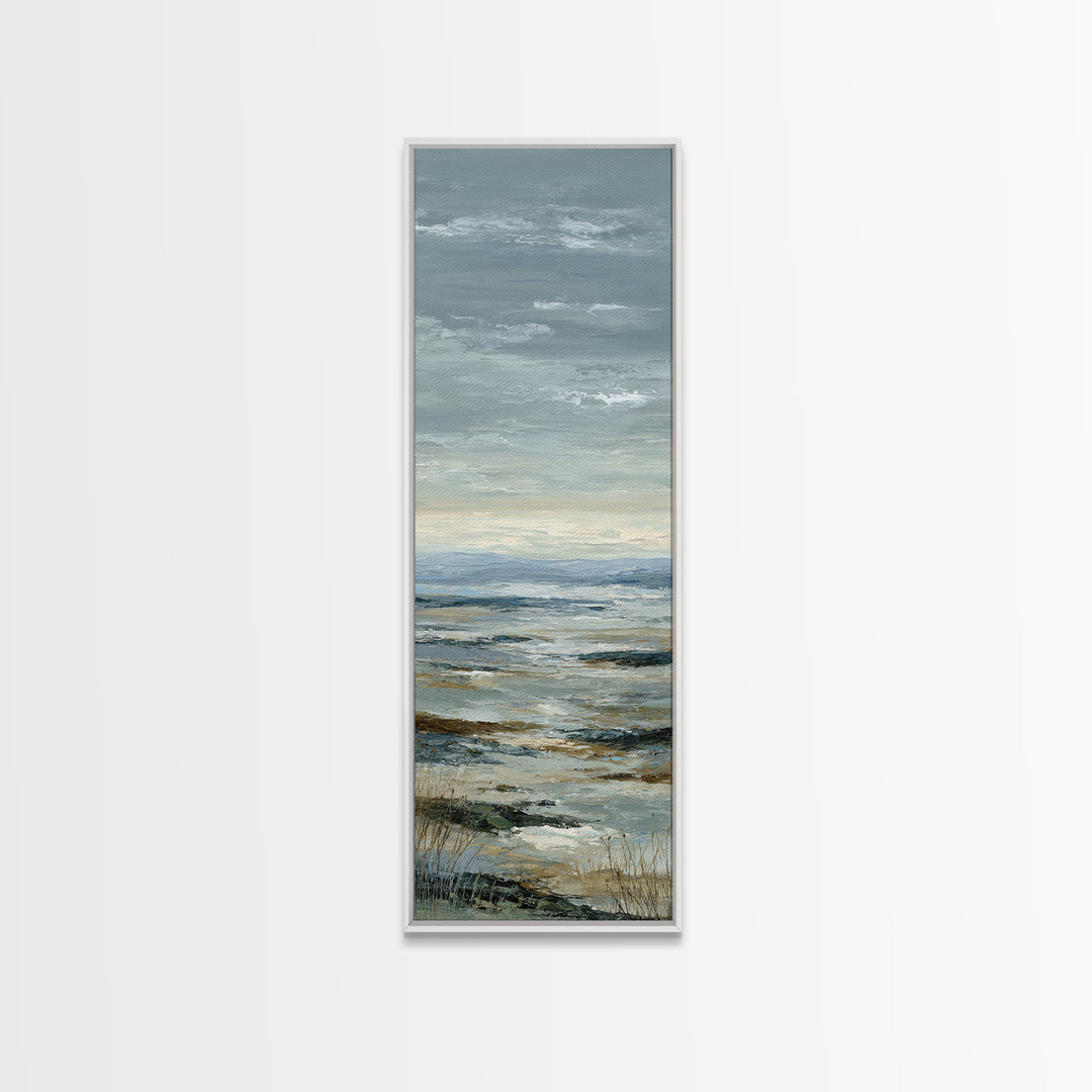 Modern Landscape with Expansive Calm Sky Canvas Print, Living Room Art, Bedroom Wall Art, Living Room Decor, Fine Art, Living, LIR-1x3-63