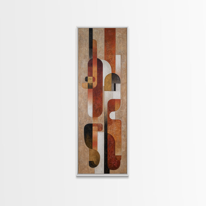 Large Statement Abstract Canvas Print, Living Room Art, Mid Century Modern, Living Room Decor, Abstract Art, Living, LIR-1x3-85