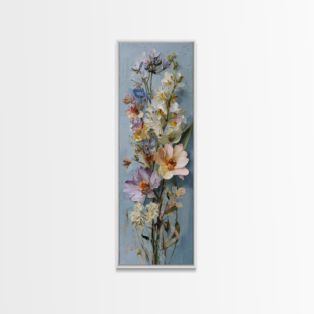 Large Floral Still Life Canvas Print, Living Room Art, Art Print, Living Room Decor, Fine Art, Living, New Home Gift, LIR-1x3-93