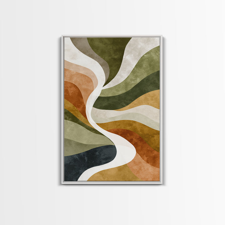 Abstract Organic Shapes Canvas Print, Living Room Art, Art Print, Living Room Decor, Abstract Art, Living, New Home Gift, LIR-2x3-23