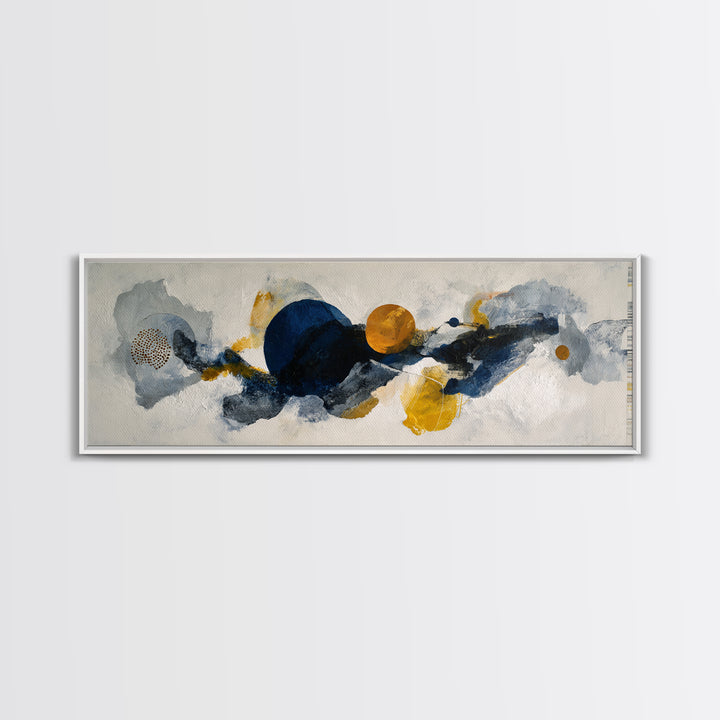 Monochrome Stone Texture Abstraction Canvas Print, Living Room Art, Bedroom Wall Art, Living Room Decor, Abstract Art, Living, LIR-3x1-85