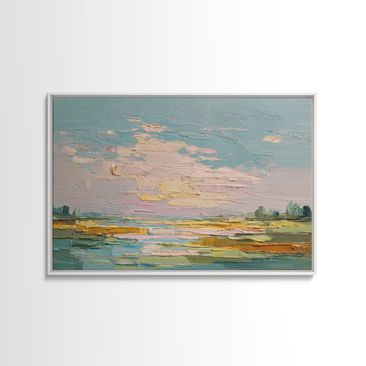 Abstract Organic Shapes Framed Canvas Print, Living Room Art, Statement Artwork, Living Room Decor, Abstract Art, Living, LIR-3x2-19