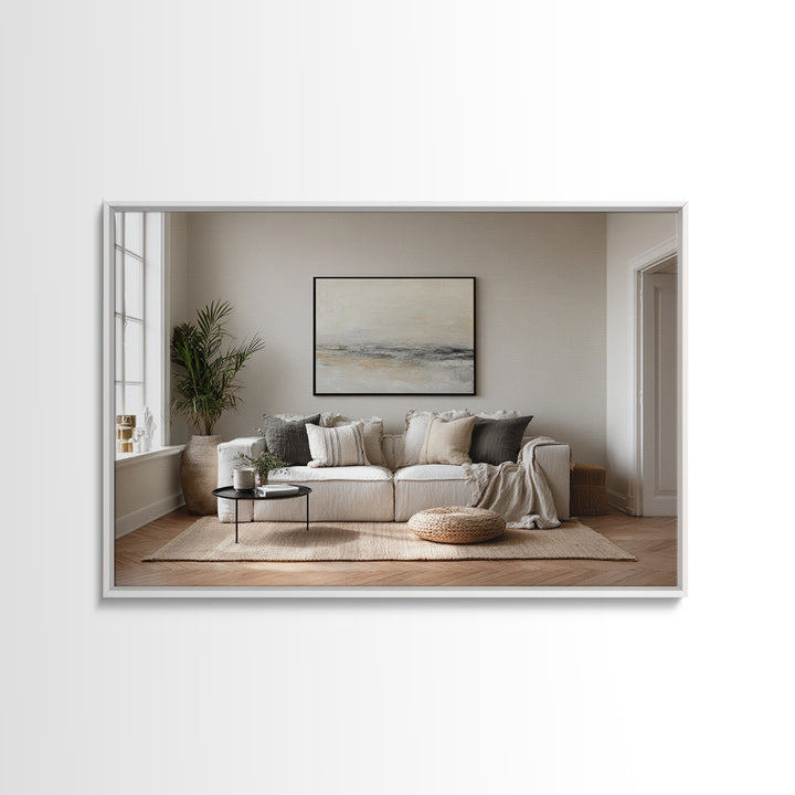 Oversized Line Figure Framed Canvas Print, Living Room Art, Gallery Decor, Living Room Decor, Fine Art, Living, Wall Art, LIR-3x2-45