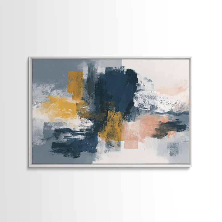 Large Statement Abstract Framed Canvas Print, Living Room Art, Modern Wall Art, Living Room Decor, Fine Art, Living, LIR-3x2-5