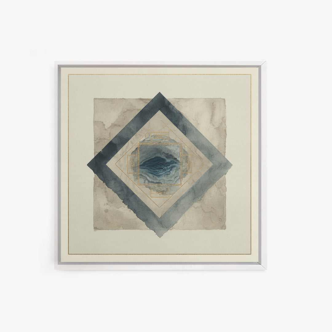 Ink Wash Mountain Symbolizing Stability Canvas Print, Law Office Art, Printable, Office Decor, Counsel, Modern Wall Decor, LOA-1x1-20