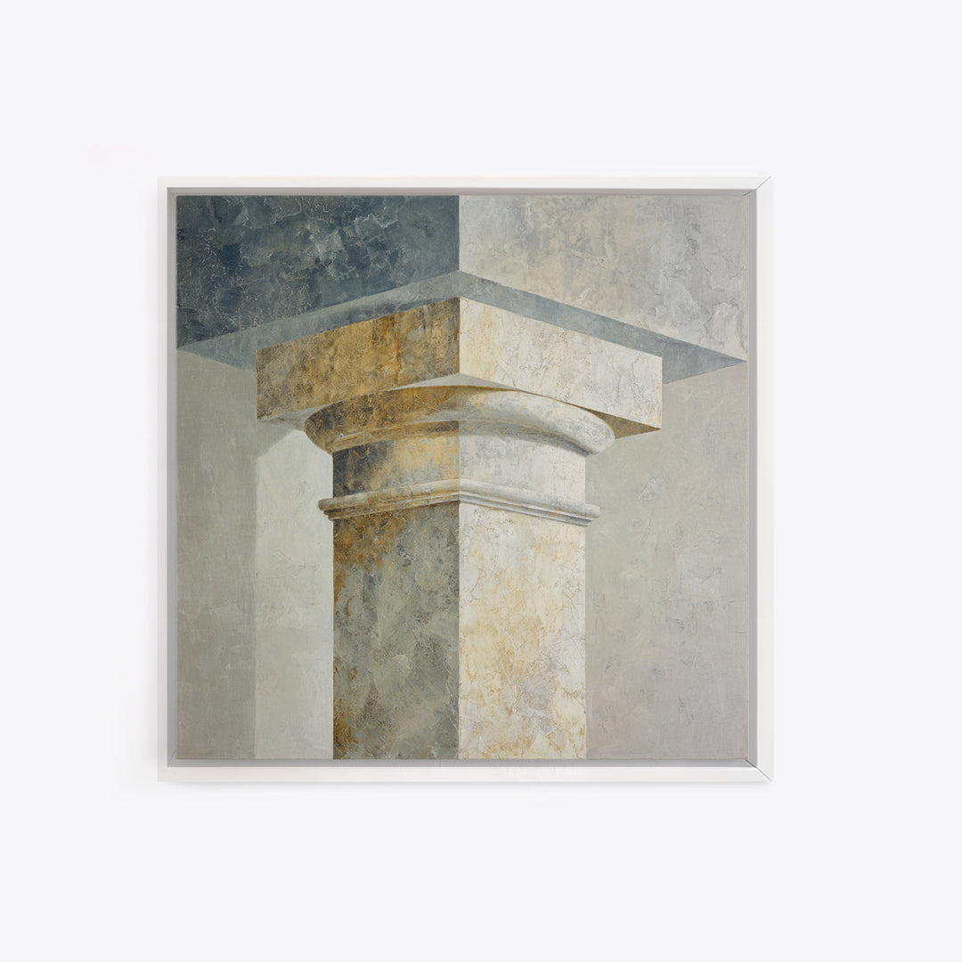 Marble Courthouse Column Study Without Building Scene Canvas Print, Law Office Art, Law School, Office Decor, Counsel, LOA-1x1-51