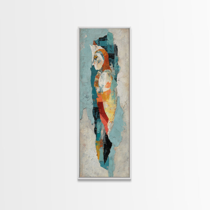 Architectural Arch and Column Abstraction Canvas Print, Law Office Art, Therapy Office Decor, Office Decor, Abstract Art, LOA-1x3-26