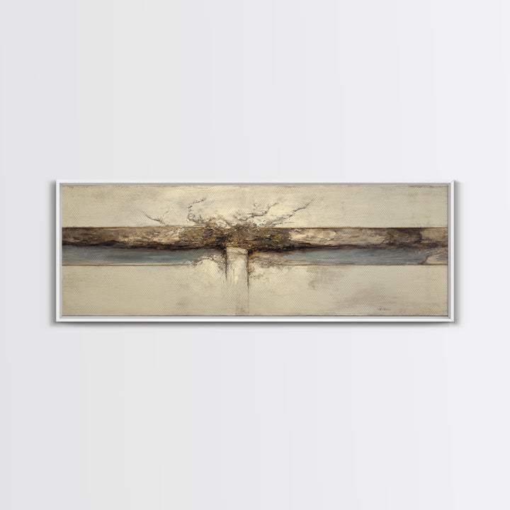 Architectural Arch and Column Abstraction Canvas Print, Law Office Art, Room Decor, Office Decor, Abstract Art, Counsel, LOA-3x1-30