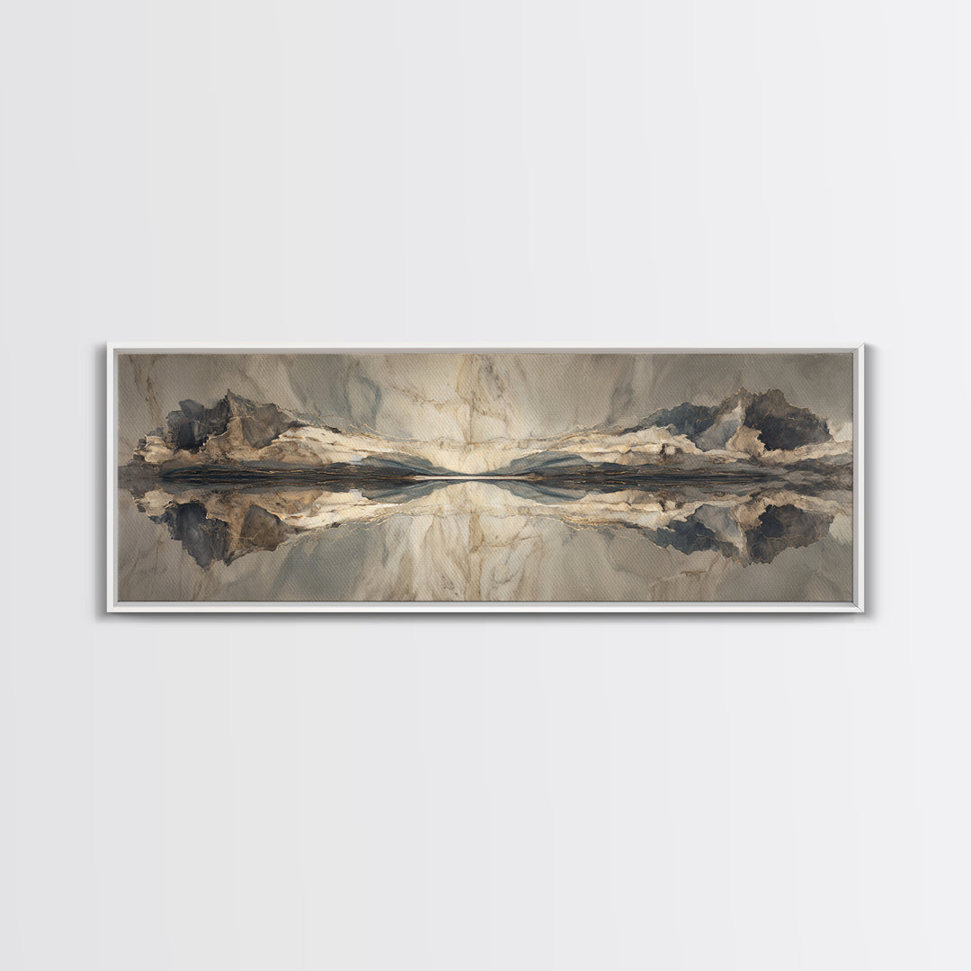 Marble Courthouse Column Study Without Building Scene Canvas Print, Law Office Art, Minimalist Decor, Office Decor, Counsel, LOA-3x1-43