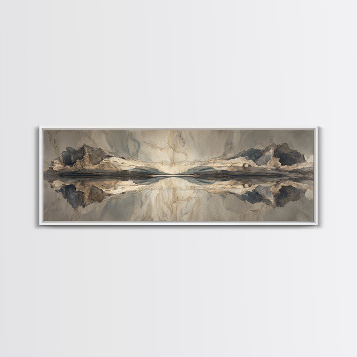 Marble Courthouse Column Study Without Building Scene Canvas Print, Law Office Art, Minimalist Decor, Office Decor, Counsel, LOA-3x1-43