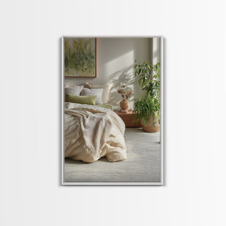 Fresh Air Meadow Landscape for Clean Mood Canvas Print, Laundry Room Art, Painting, Living Room Decor, Fine Art, Clean, LRA-2x3-79