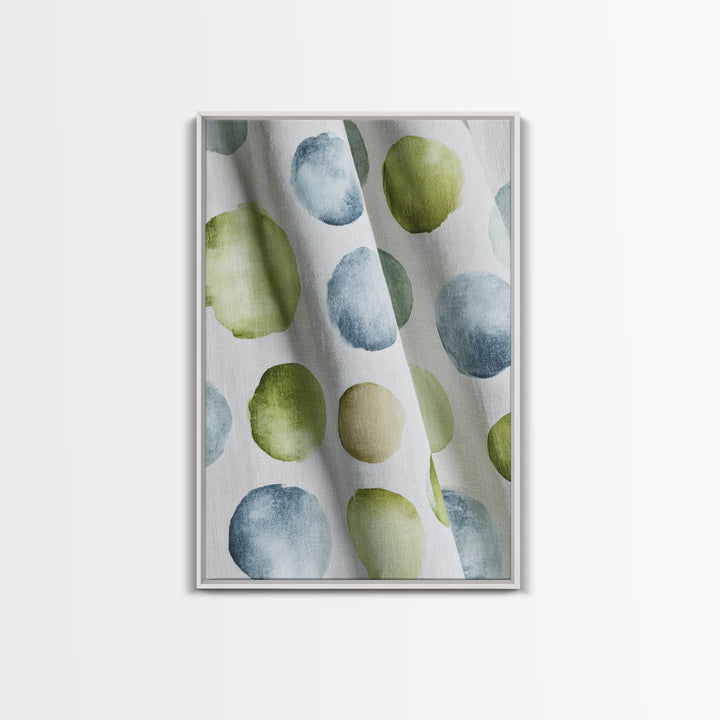Soap Bubbles Rendered as Playful Abstract Circles Canvas Print, Laundry Room Art, Digital Wall Art, Living Room Decor, Clean, LRA-2x3-86