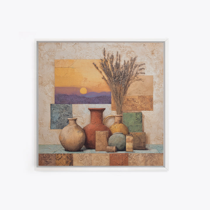 Lavender Field at Twilight Canvas Print, Master Bedroom, Neutral Decor, Bedroom Decor, Fine Art, Sanctuary, Home Decor, MAS-1x1-90
