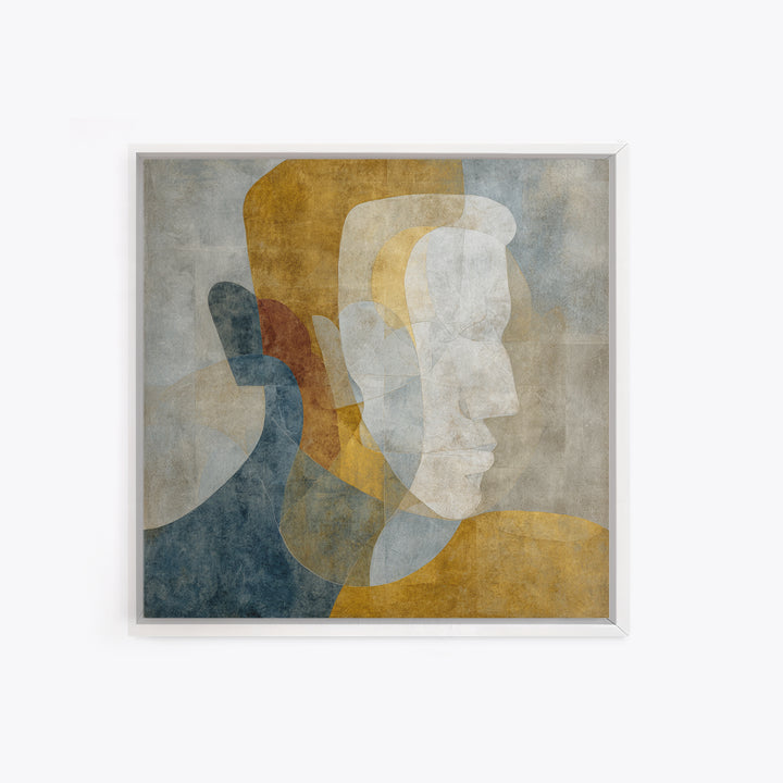 Classical Reclining Figure Implied Through Line Art Canvas Print, Master Bedroom, Modern Decor, Bedroom Decor, Sanctuary, MAS-1x1-94