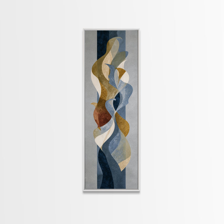Classical Reclining Figure Implied Through Line Art Canvas Print, Master Bedroom, Above Bed Wall Art, Bedroom Decor, Sanctuary, MAS-1x3-10